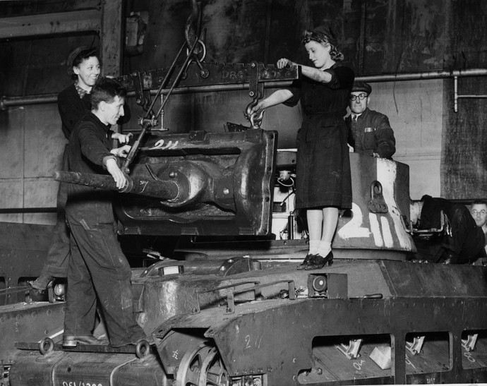 Mengintip Proses Pembuatan Tank Tempur di Masa Lalu