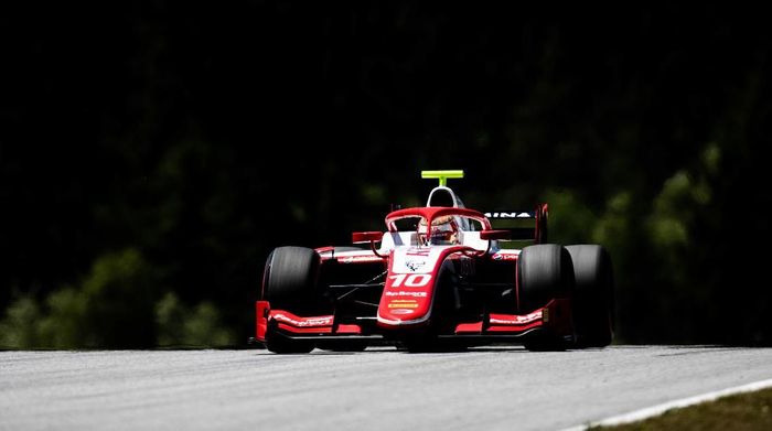 Sean Gelael gagal dapat poin pada seri F2 Austria (Joe Portlock / LAT Images / FIA F2 Championship) Sean Gelael gagal dapat poin pada seri F2 Austria (Joe Portlock / LAT Images / FIA F2 Championship)