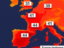 Suhu Tembus 45 Derajat, Netizen Eropa Curhat