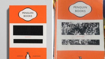 Judul buku yang disensor seiring waktu malah terlihat jelas. Foto: Demilked