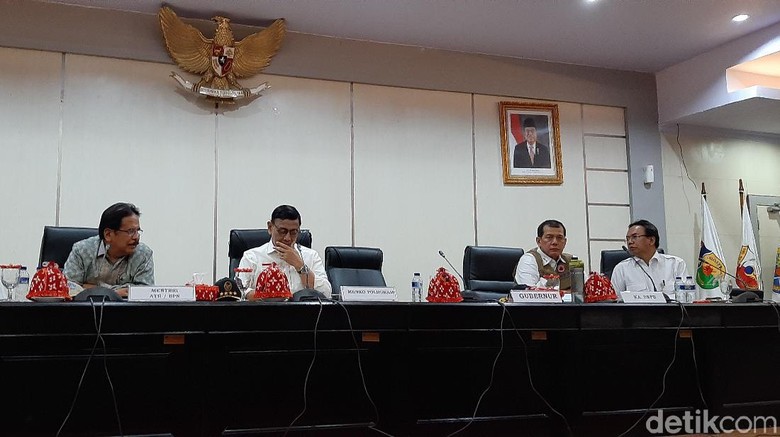 Rakor Pascagempa Palu, Wiranto Ingatkan Bahaya di Zona Merah Rakor Pascagempa Palu, Wiranto Ingatkan Bahaya di Zona Merah