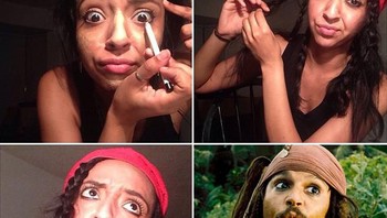 Jadi Jack Sparrow. Foto: mdig.com.br