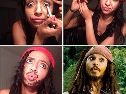 Foto Transformasi Make-up yang Bikin Ngakak