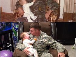 Potret Viral Wajah Anak Copy Paste Orangtua