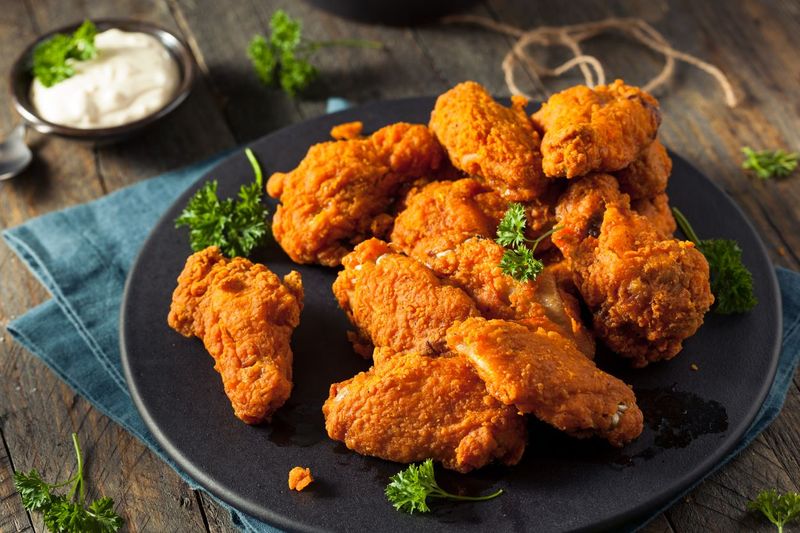 ilustrasi ayam goreng tepung