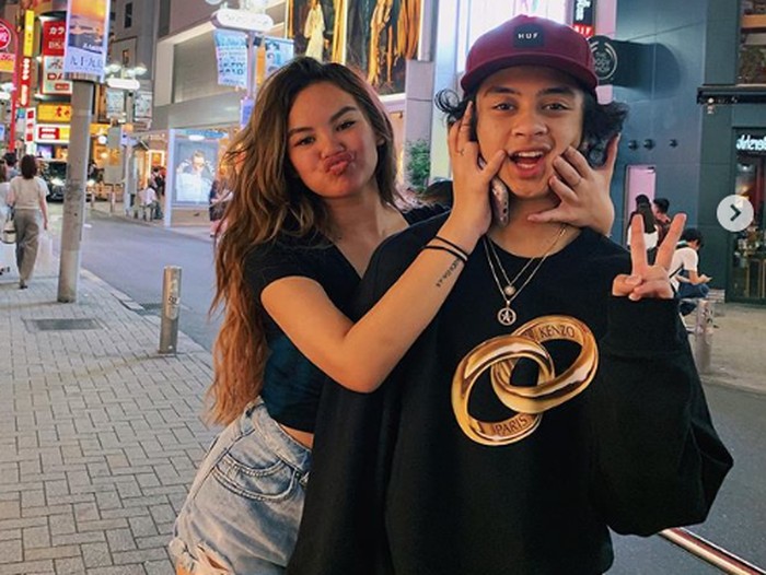 Shafa Harris dan Bastian Steel dari instagram.