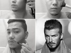 Foto Transformasi Make-up yang Bikin Ngakak