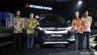 New Triton diperkenalkan di La Shangri-la Hotel, Jakarta Pusat, Selasa (2/7/2019). 