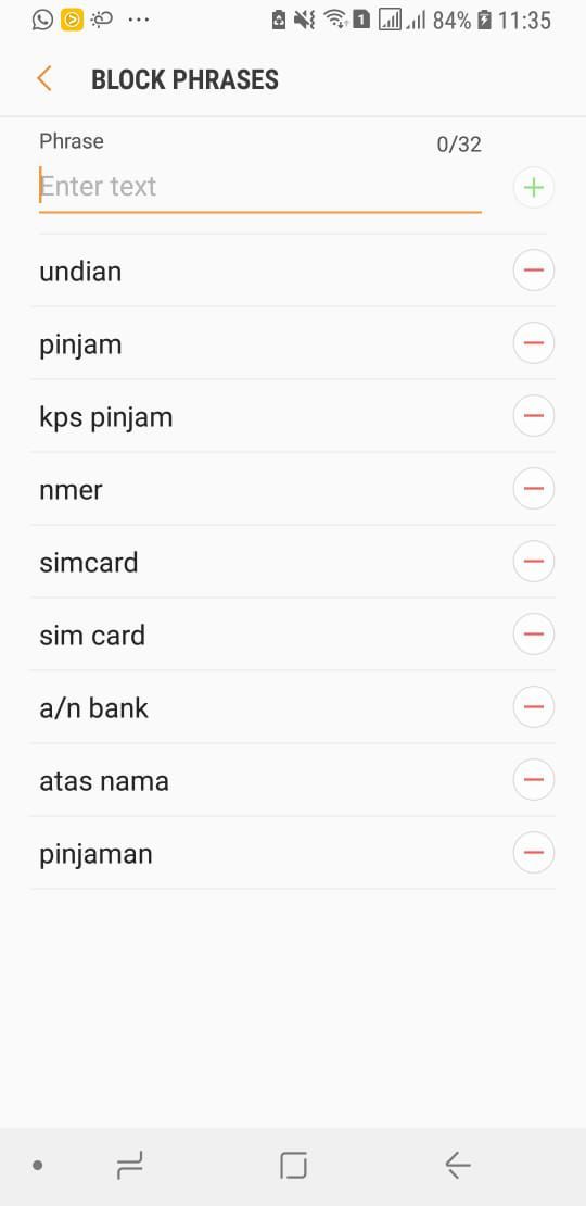 [Jengkel rasanya begitu buka handphone dan menemukan pesan-pesan berantai dari para tukang tipu atau penawaran aneh lainnya. Difilter saja dengan cara berikut.]