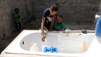 Perang dan konflik yang terjadi di Libya disebut jadi salah satu penyebab krisis air tersebut terjadi di sejumlah daerah. Esam Omran Al-Fetori/Reuters.