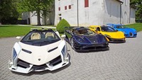 oleksi mobil mewah milik Wakil Presiden Guinea Khatulistiwa, Teodoro Nguema Obiang Mangue, itu disita sebagai bagian dari penyelidikan korupsi. Mobil itu akan dilelang di Swiss, akhir tahun ini. Foto: Dok. Bonhams