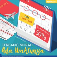 Kebijakan Tiket Murah Tak Setiap Hari, Ini Jadwalnya