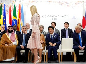 Tagar #UnwantedIvanka Jadi Sindiran Momen Kikuk Ivanka Trump di KTT G20