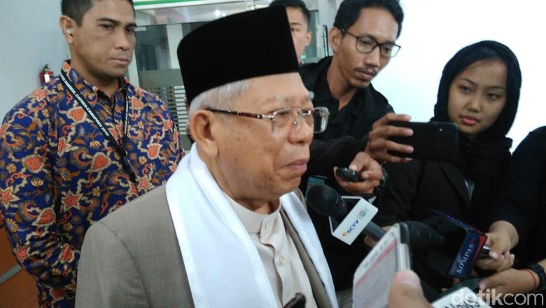 Maruf Amin Ingin Pesantren Dapat APBN Maruf Amin Ingin Pesantren Dapat APBN