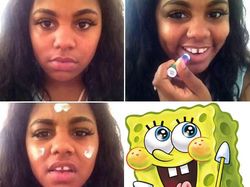 Foto Transformasi Make-up yang Bikin Ngakak