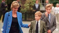 William dan Harry sangat dekat dengan Diana dibandingkan Charles. Dok. Instagram