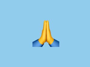 Netizen Heboh, Ini Emoji Berdoa atau Tosan?