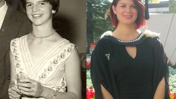 Tak hanya orangtua, anak pun bisa juga mirip dengan sang nenek. (Foto: Brightside)