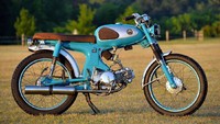 Masih ingat motor ini? motor ini bernama Honda S90 tahun 1964-1969. Istimewa/Pintrest/ bikeexif.