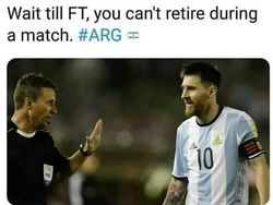 Argentina Kalah dari Brazil, Messi Jadi Korban Meme Kocak