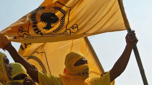 Ilustrasi Bendera Golkar/Antarafoto