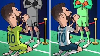 Kekalahan Argentina atas Brazil tak terlepas dari ketangguhan Alisson di bawah mistar Tim Samba. Ia mengulangi kesuksesannya ketika menghempaskan Barcelona-nya Messi di Liga Champions. Foto: Instagram/brfootball