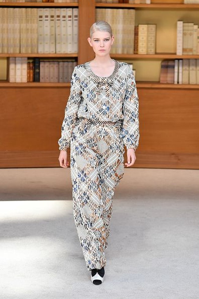 Fashion show Chanel Couture Fall 2019 di Paris, Prancis. Foto: Pascal Le Segretain/Getty Images