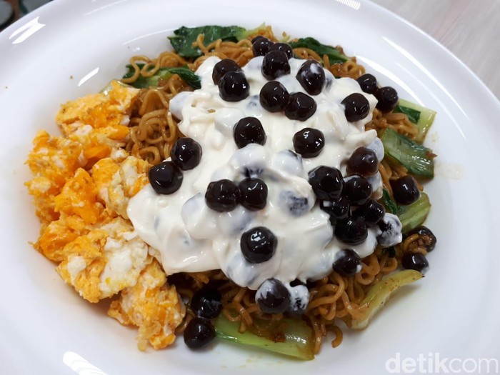 Resep Mie Instan Goreng Boba Kekinian yang Sedang Hits