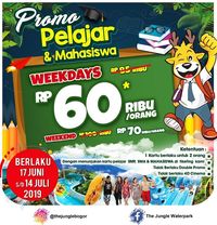 Libur Sekolah, The Jungle Tawarkan Promo Khusus Pelajar