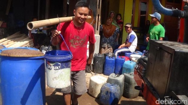 Warga Pemalang Mulai Kesulitan Air Bersih