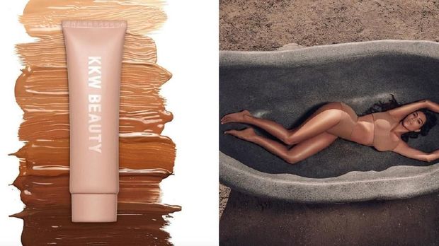 Foundation Badan Kim Kardashian Jadi Tren, Tapi Menuai Kontroversi