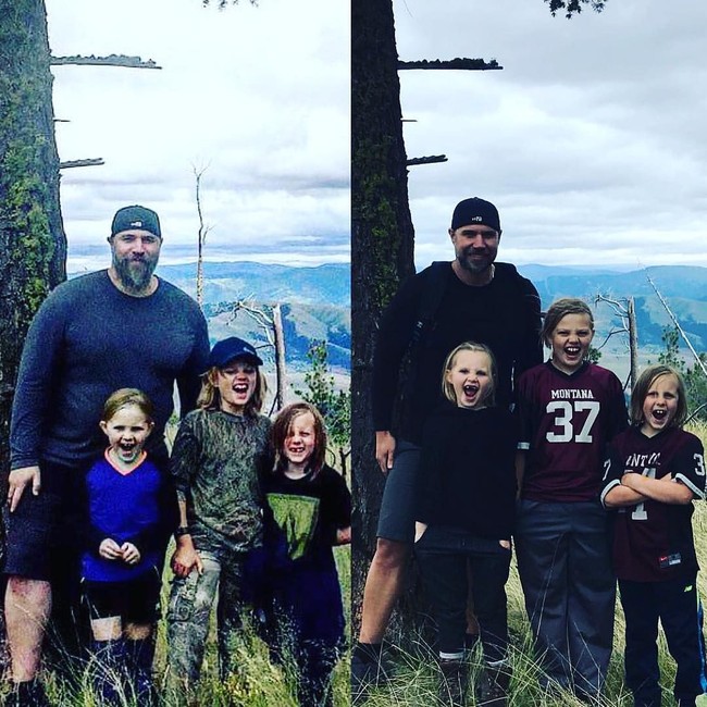 Rasa sayang kepada keluarga adalah motivasi terbesarnya untuk memulai diet sehat dan olahraga. Tujuannya agar tubuhnya selalu sehat sehingga bisa beraktivitas dengan maksimal. Foto: Instagram/@jeremiahpetersonmontana