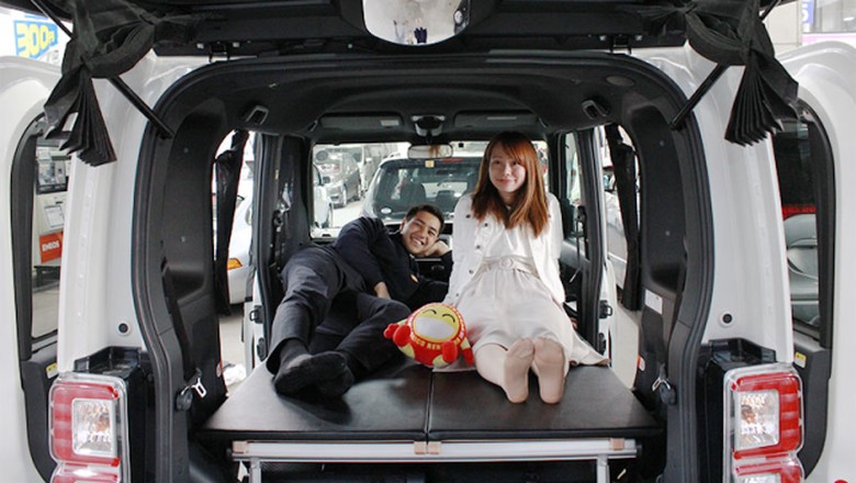 Nicohaku Campervan di jepang