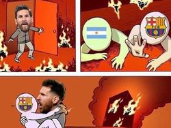 Argentina Kalah dari Brazil, Messi Jadi Korban Meme Kocak