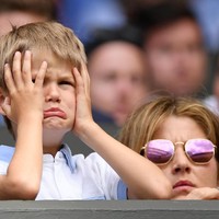 Bukti lain dari antusiasme putra Roger Federer. Kaget atau kecewa? (Foto: Matthias Hangst/Getty Images)