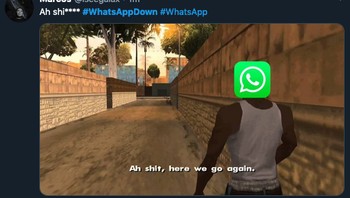 Seperti yang sudah-sudah, Twitter memang ramai jadi tempat curhat pengguna WhatsApp cs. (Foto: Internet/Twitter)