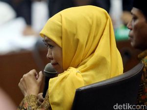 Khofifah Bantah Rommy soal Beri Rekomendasi Haris Hasanudin