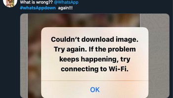 Tenang, bukan cuma kamu kok yang mengalami hal seperti ini di chat WhatsApp. (Foto: Internet/Twitter)
