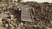Penampakan Timbuktu di Mali, tempat yang menjadi kegiatan penyebaran agama Islam dihancurkan oleh beberapa militan di Afrika. Semoga saja kejadian ini tak ada dan tak terjadi di negara kita tercinta Indonesia yaaa!. Joe Penney/Reuters.