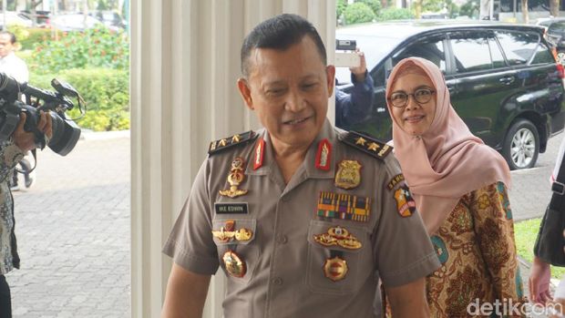  Staf Ahli Kapolri Irjen Ike Edwin mendaftarkan diri ke Pansel Capim KPK, Kamis (4/7/2019)