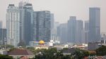 Potret Hutan Beton Berselimut Polusi Udara Ibu Kota