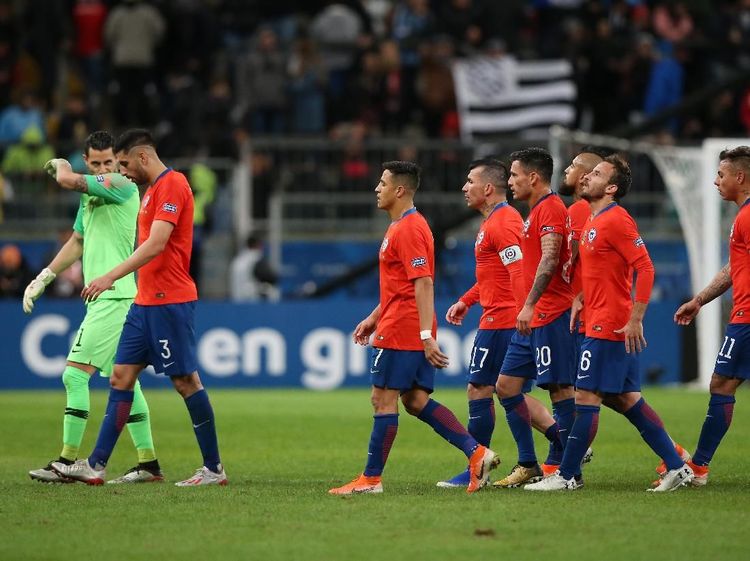 Chile Hilang Lagi di Piala Dunia