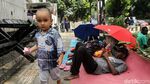 Begini Kondisi Anak-anak Pencari Suaka di Trotoar Jakpus