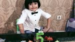 Yuk! Intip Momen Kulineran King Faaz, Anak Ganteng Fairuz