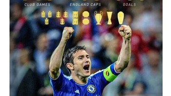 Statistik cemerlang saat Lampard berseragam The Blues. Foto: Istimewa