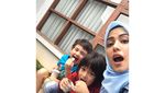 Yuk! Intip Momen Kulineran King Faaz, Anak Ganteng Fairuz