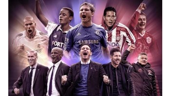 Para pemain yang beralih profesi jadi pelatih. Ada yang berhasil, ada pula yang baru meniti karir, seperti Lampard. Foto: Istimewa