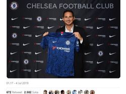 Netizen Sambut Frank Lampard Jadi Manajer Baru Chelsea