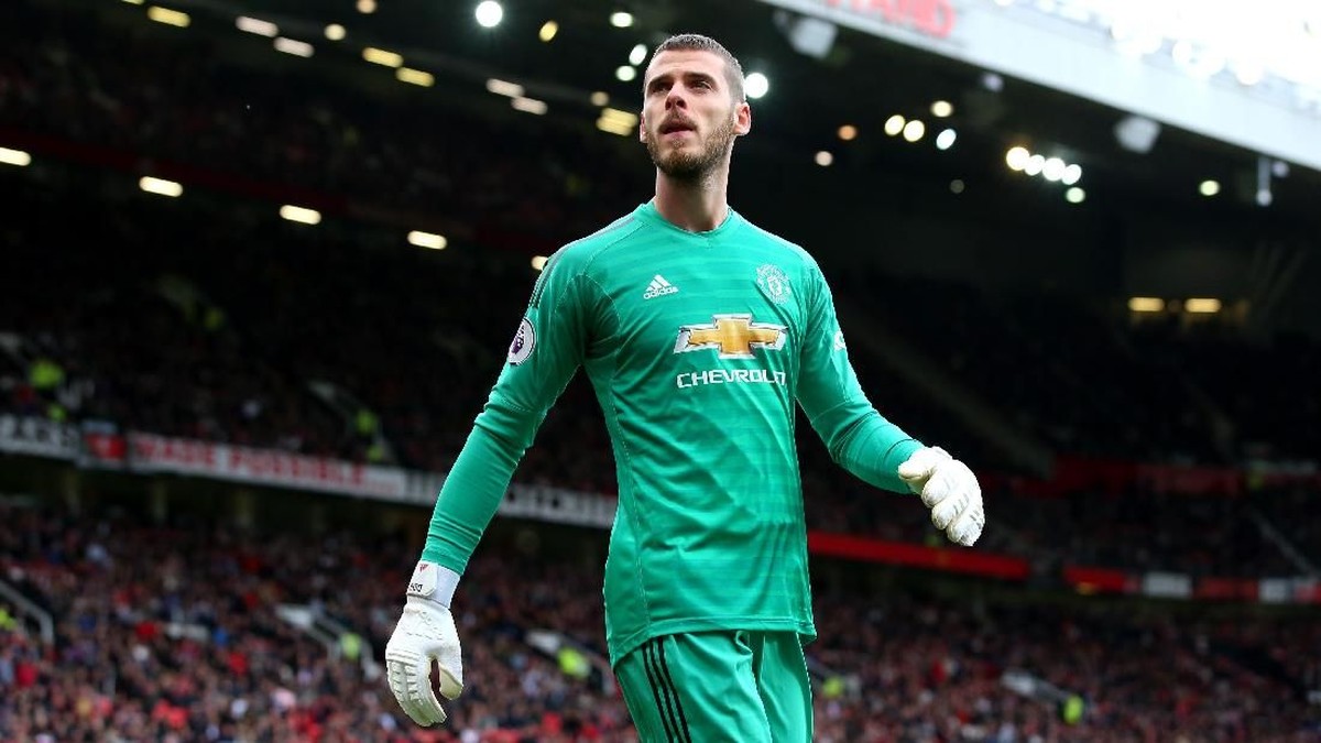 David de Gea resmi teken kontrak baru dengan Manchester United. (Foto: Alex Livesey / Getty Images)