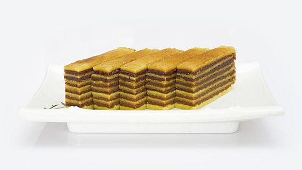 Pandan cake dan lapis legit